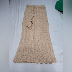 Spell road to paradise crochet skirt size small